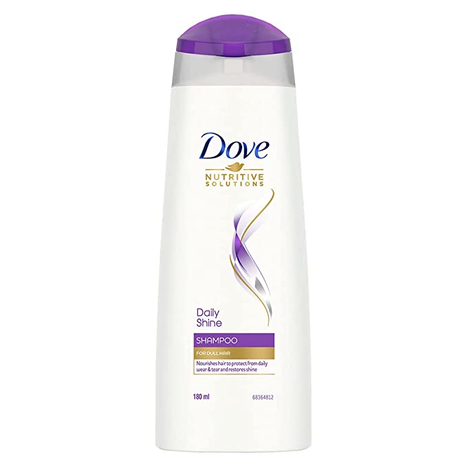Dove Daily Shine Shampoo, 180 ml
