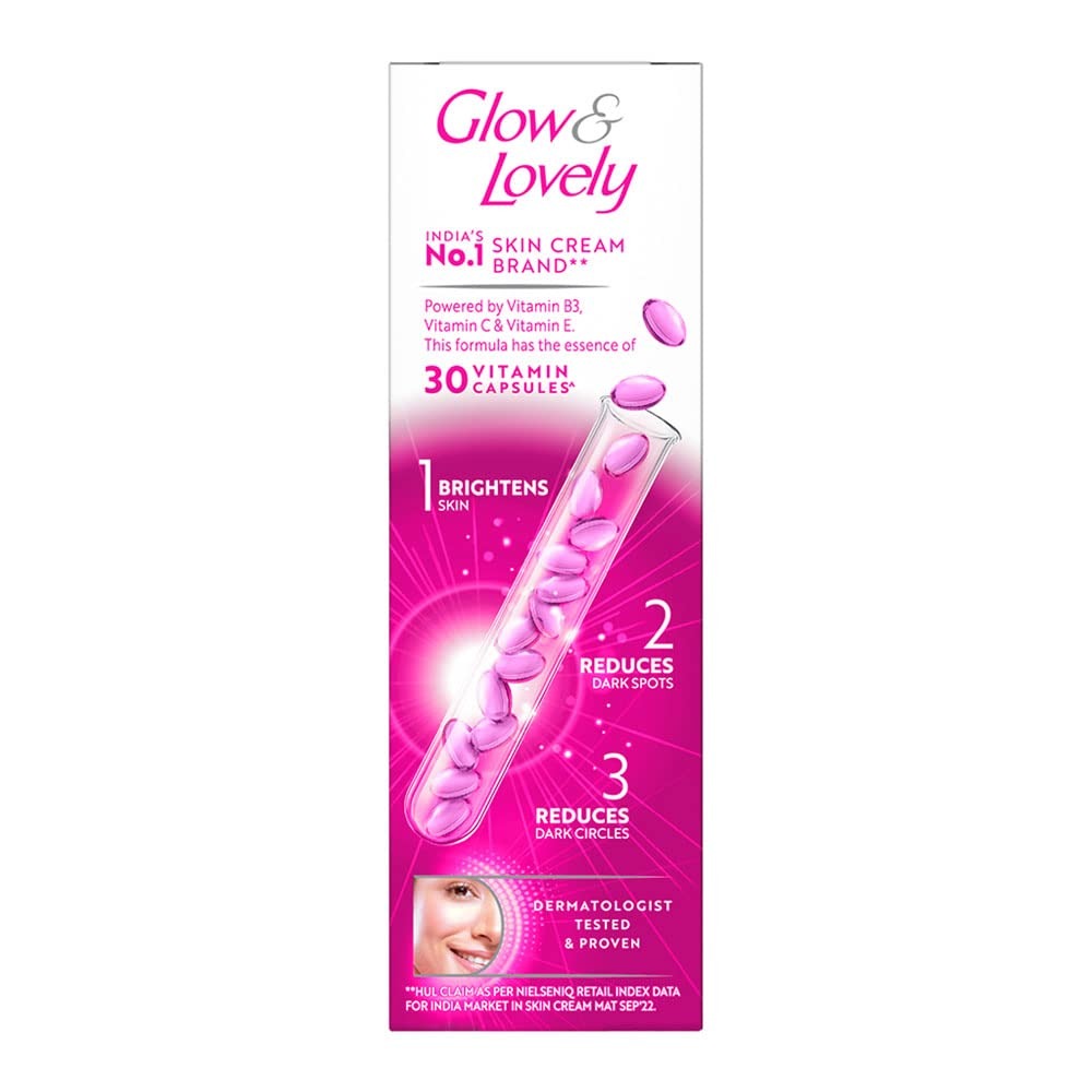 Fair & Lovely | Glow & Lovely Advanced Multivitamin Face Cream, 80 g