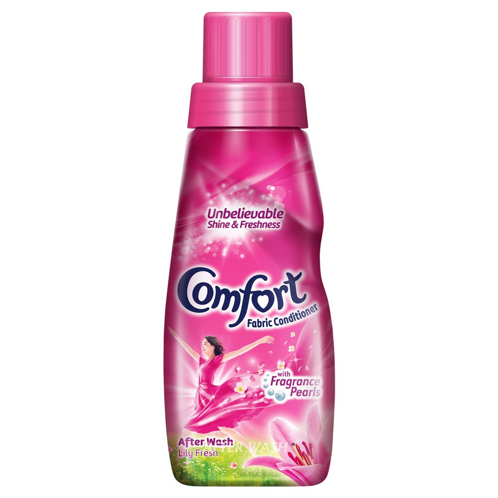 Comfort After Wash Lily Fresh Fabric Conditioner, 210 ml Bottle